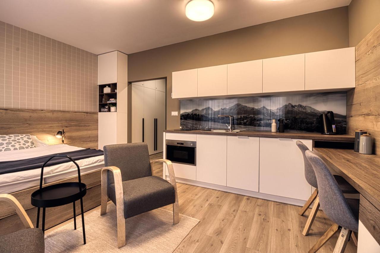 Trio Tatry Apartment วิสโซเค ดาตรี ภายนอก รูปภาพ