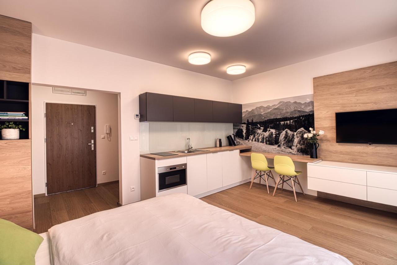 Trio Tatry Apartment วิสโซเค ดาตรี ภายนอก รูปภาพ